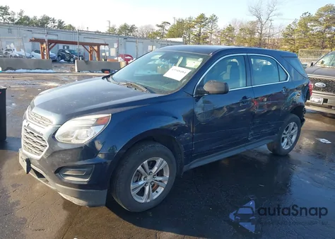 2016 Chevrolet Equinox Ls из США, поврежденный, VIN 2GNALBEK2G1147282
